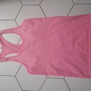 Lululemon Swiftly Women's 8 Neon Pink Tank Top Racerback Athletic Workout
